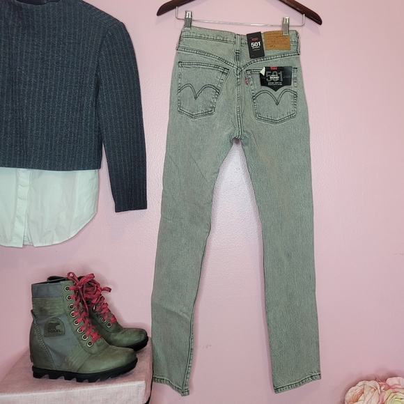 Levi's women's high rise skinny sz24 - Picture 4 of 11